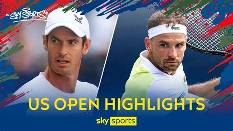 Andy Murray vs Grigor Dimitrov | US Open highlights | Tennis News | Sky ...