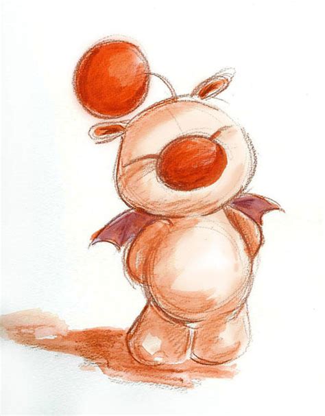 Moogle by GoblinQueeen on DeviantArt