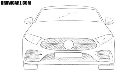 How to Draw a Car from the Front