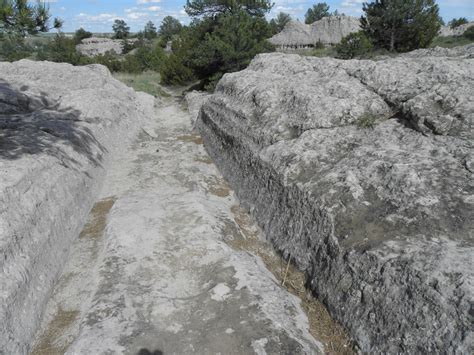 Oregon Trail Ruts in Guernsey, Wyoming, National Historic Landmark ...