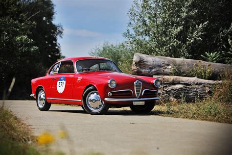 An early series Giulietta Sprint, designed by Franco Scaglioni and ...