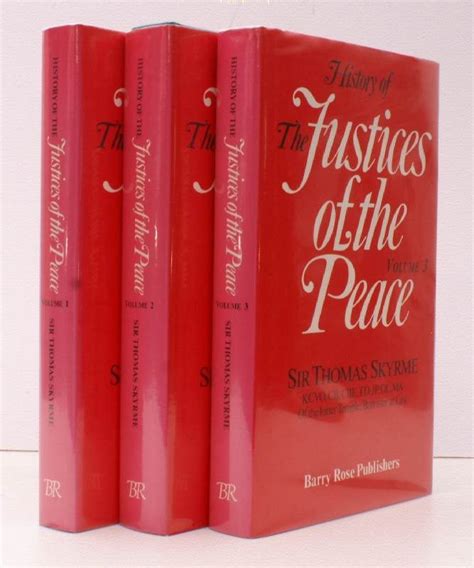 History of The Justices of the Peace - Rare Books, First Editions