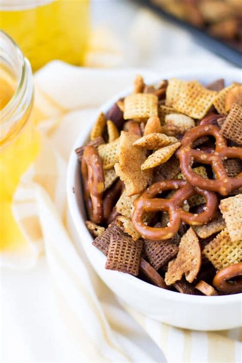 Easy Homemade Chex Mix Party Recipe | Sugar & Soul