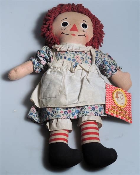 D230 Vintage The Original Raggedy Ann Doll by Knickerbocker Toy Inc ...