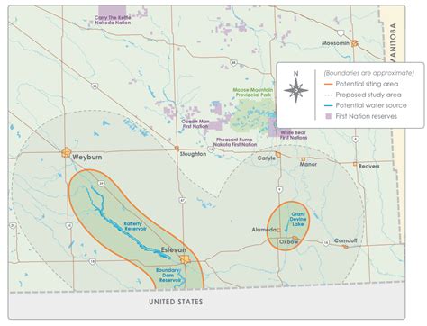 SaskPower chooses areas around Estevan and Elbow as possible nuclear ...