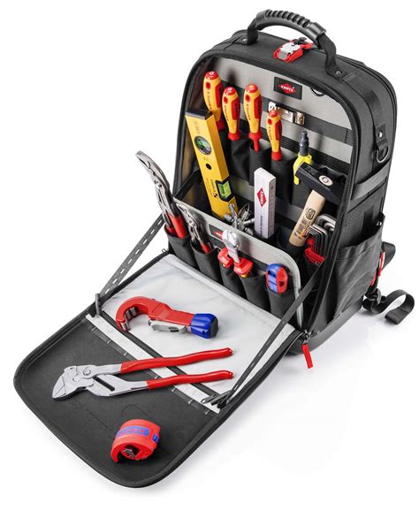 Knipex Tool Backpack Bag Modular X18 Plumbing 17 Piece Kit 00 21 50 S