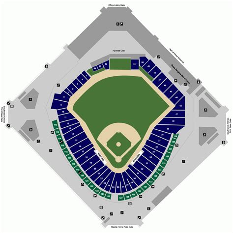 Texas Rangers Globe Life Park Seating Chart & Interactive Map - Texas ...