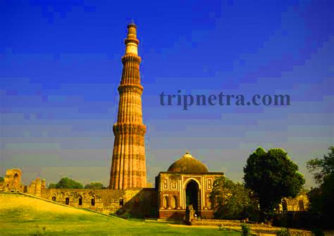 Top 10 historical monuments in delhi - QUTUB MINAR,HUMAYUN'S TOMB