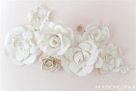 DIY Giant Paper Flowers Tutorial - Maison de Pax