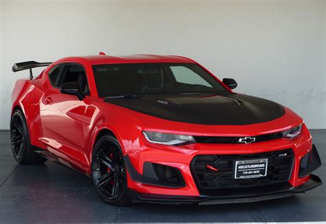 2018 Camaro Zl1 1le Red - Foto Kolekcija