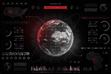 Futuristic UI Kit Graphics - YouWorkForThem | Ui design elements ...