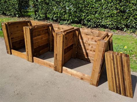 Wooden Compost Bin | Sturdy Design | Archwood Greenhouses