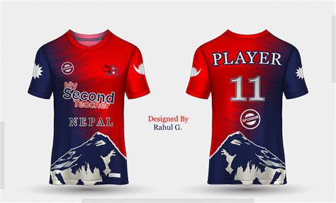 Nepal Cricket Team Jersey Design Concept by Rahul G. on Dribbble