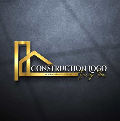 Construction Logo Design Ideas - Online Construction Logo Maker