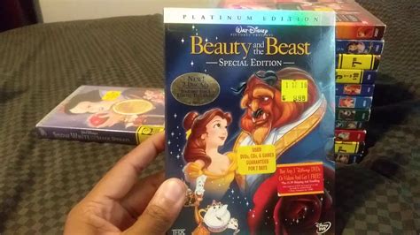 My Walt Disney Platinum Edition DVD Collection Part One - YouTube