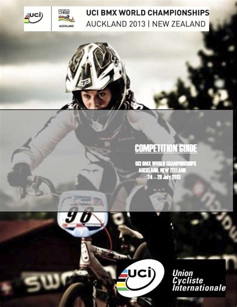 UCI BMX WORLD CHAMPIONSHIPS – Competition Guide