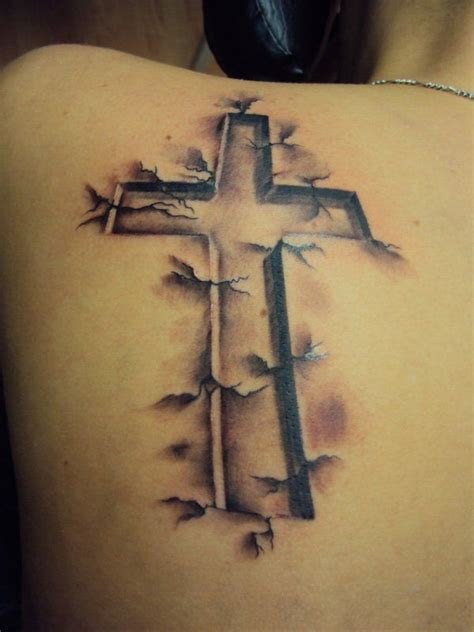 3d Cross Tattoo Designs For Men