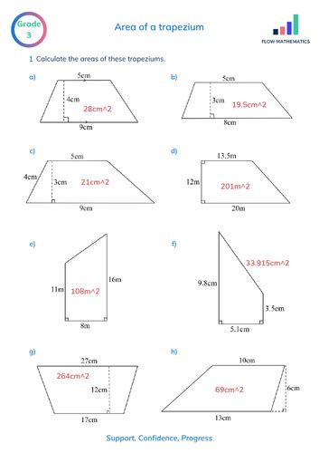 Area of a trapezium | Teaching Resources