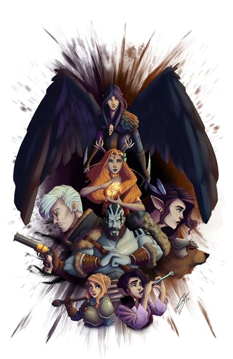 Vox Machina | guykiddart | Vox machina, Critical role fan art, Critical ...