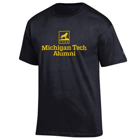 #13c Michigan Tech Alumni Tee From Champion | Michigan Tech University ...