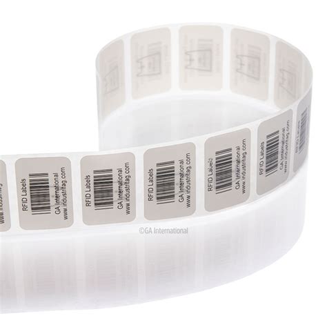 RFID Labels for Low-Temperatures - 1.378" x 0.866" #ZCRF-510NP ...