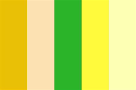 Shades of Lemon Color Palette