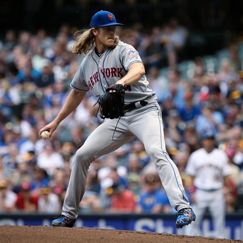 Noah Syndergaard Scratched from Next Start After Finger Injury Caused ...