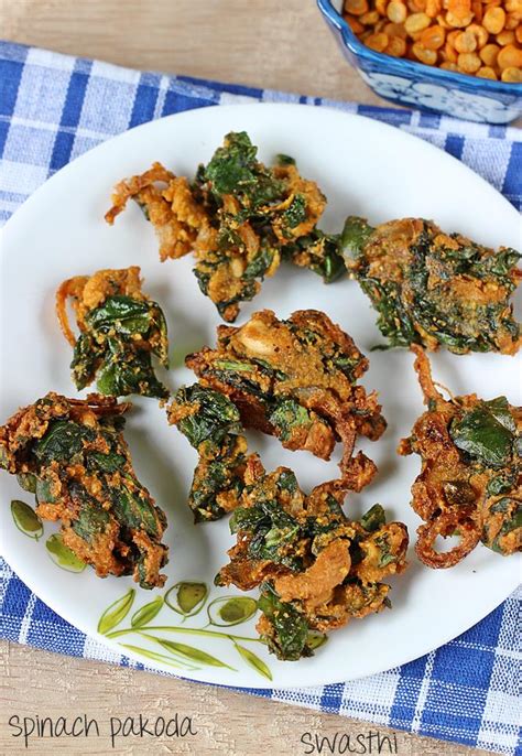 Palak pakoda recipe | Spinach pakora | How to make palak pakora