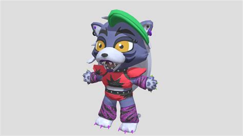 Roxanne Wolf Plush in game - Download Free 3D model by ...