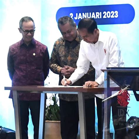 Presiden Jokowi Resmikan Pembukaan BEI Tahun 2023 - Interestnews.or.id