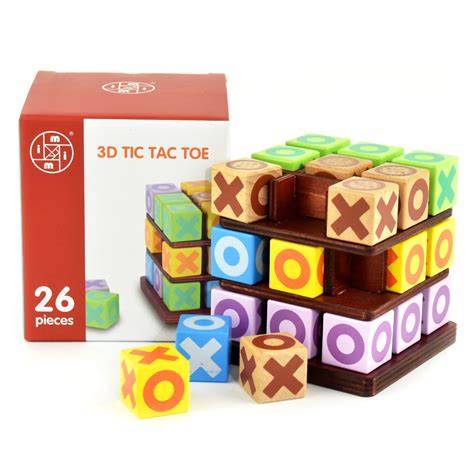 3D Tic Tac Toe - 26pcs - House of Science