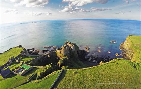 Aerial Photography Exhibition featuring the Co. Antrim Coastline ...