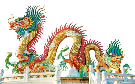 Ancient Chinese Dragon Sculptures