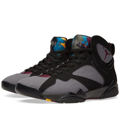 Nike Air Jordan VII Retro Black, Bordeaux & Graphite | END.