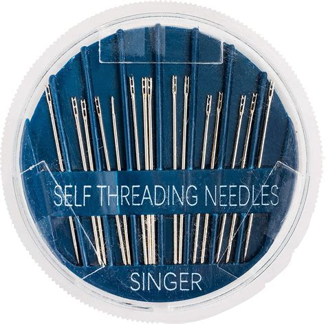 Amazon.com: SINGER 00290 Self-Threading Hand Sewing Needles, Assorted ...