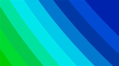 Free Blue and Green Diagonal Stripes Background Illustration