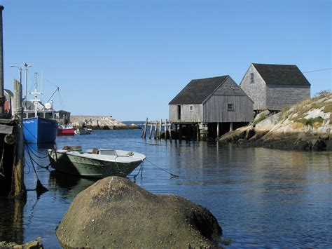 Fishing village in Nova Scotia | Fishing villages, Nova scotia, Village