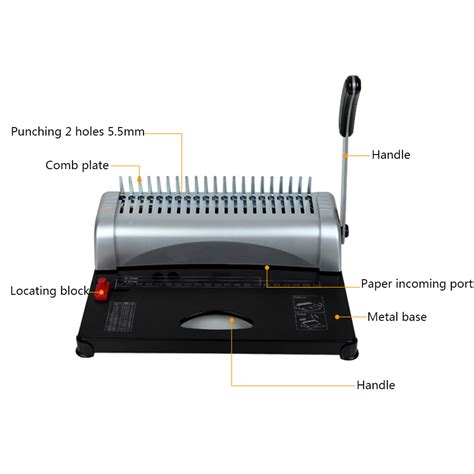 How To Use Manual Comb Binding Machine