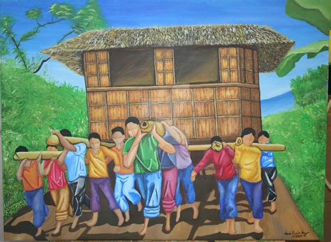 Bayanihan (Helping-hand) by lorenarozelleang on DeviantArt