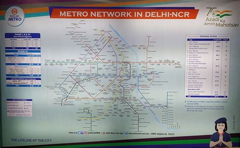 Delhi Metro Map 2023 Hd Images - Infoupdate.org