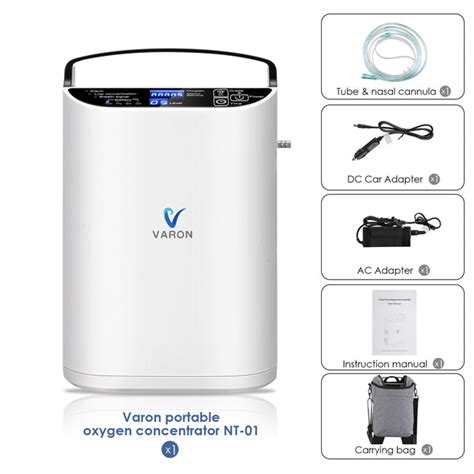 5L/min VARON Portable Oxygen Concentrator NT-01 – TTLIFE OXYGEN ...