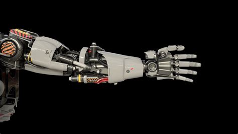 Bionic Arm Showing Functionality Production Stock Motion Graphics SBV ...