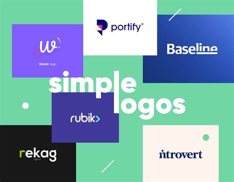 30 + Simple Logo Examples that Make Brands Distinctive