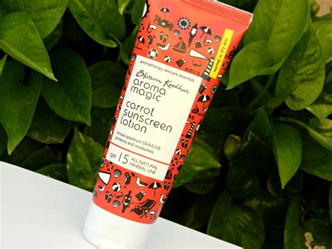 Aroma Magic Carrot Sunscreen Lotion SPF 15 Review