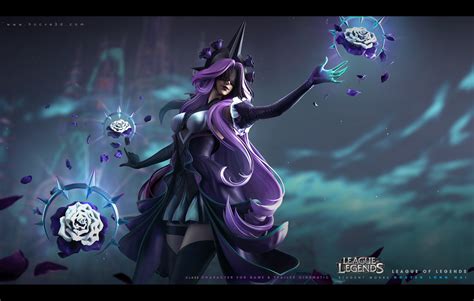 ArtStation - Syndra Withered Rose Fanart