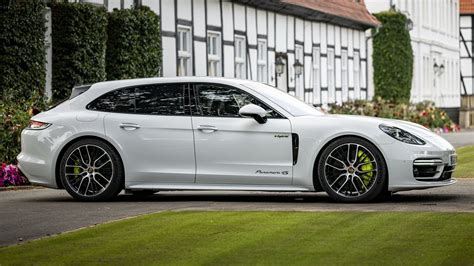 Download Car White Car Grand Tourer Vehicle Porsche Panamera 4S E ...