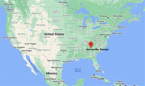 Where is Gainesville, GA, USA? | Location Map of Gainesville, Georgia