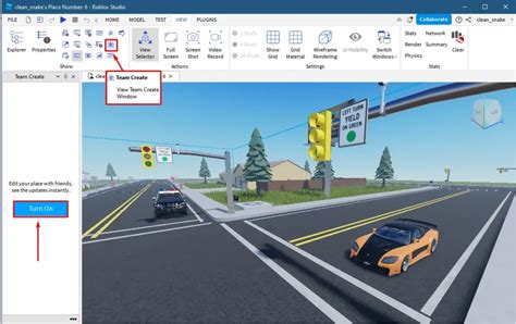 How to Turn on Team Create Roblox Studio | Add Collaboration