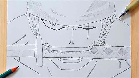 Zoro One Piece Drawing