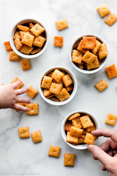 Homemade Cheese Crackers - Sally's Baking Addiction